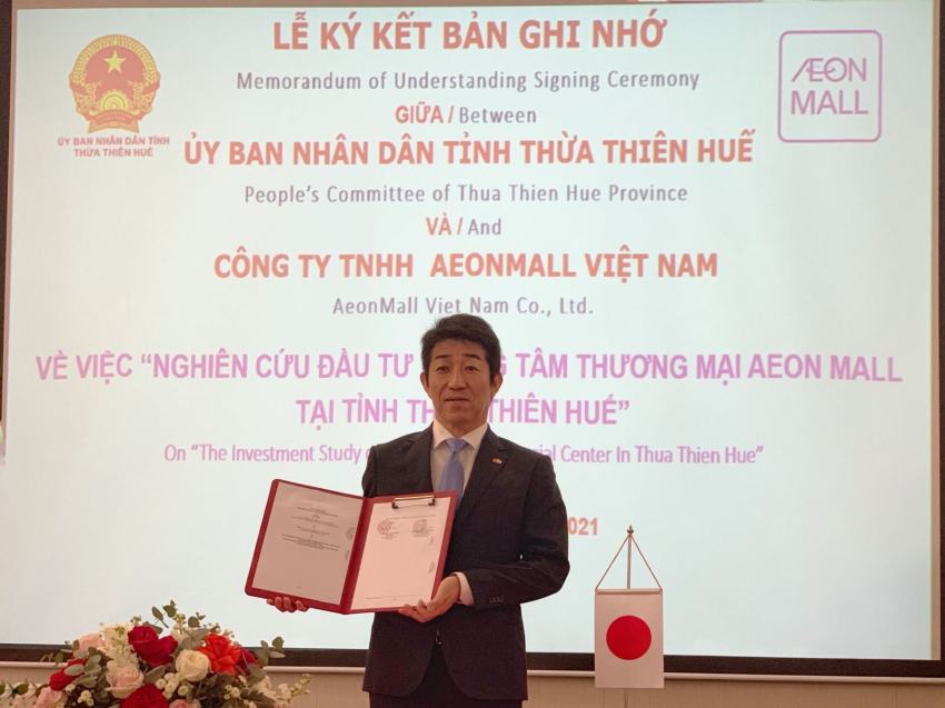 Hội nghị xúc tiến đầu tư TTTM Aeon Mall tại Huế