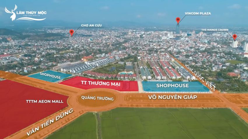 khu đô thị An Cựu City hưởng lợi tối đa