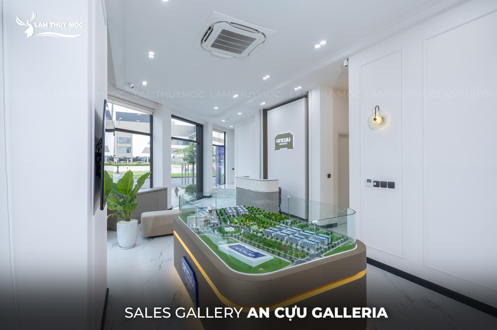 Không gian tầng 1 - Khu vực sa bàn