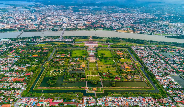 Toàn cảnh Đại nội kinh thành Huế
