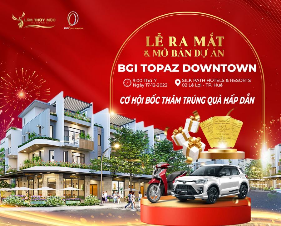 Lễ Mở Bán Dự Án BGI Topaz Downtown Huế