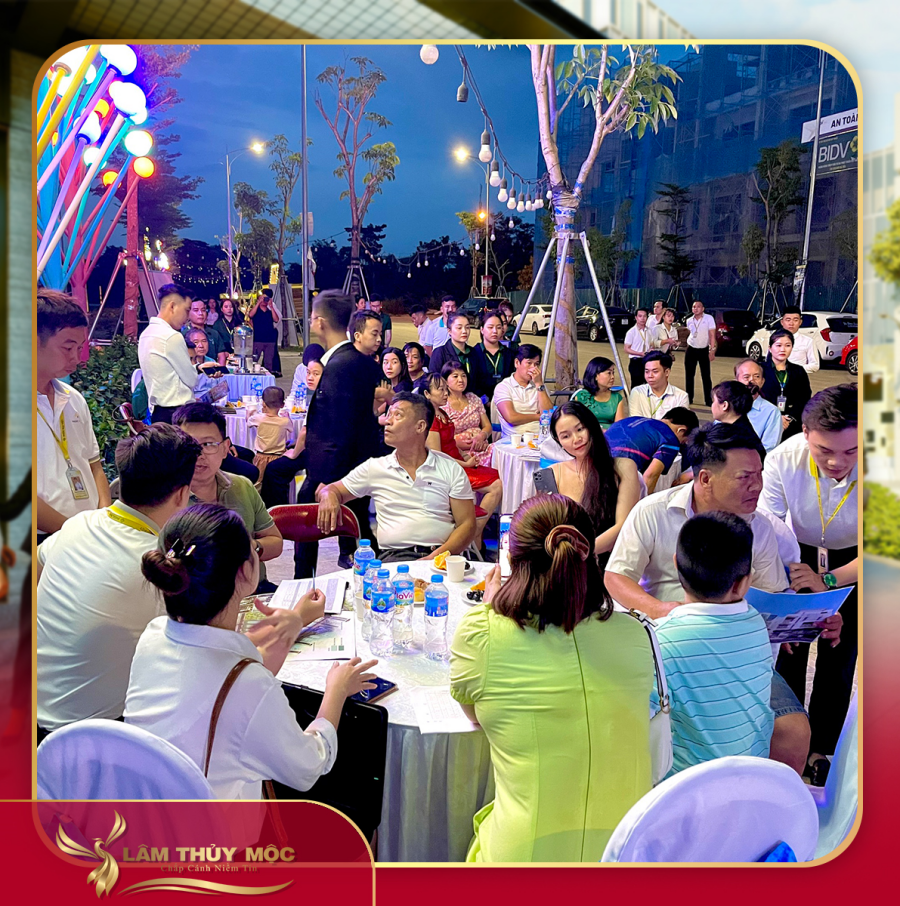 Lâm Thủy Mộc Bùng Nổ Giao Dịch Tại Lễ Cất Nóc & Giới Thiệu Dự Án BGI Topaz Downtown