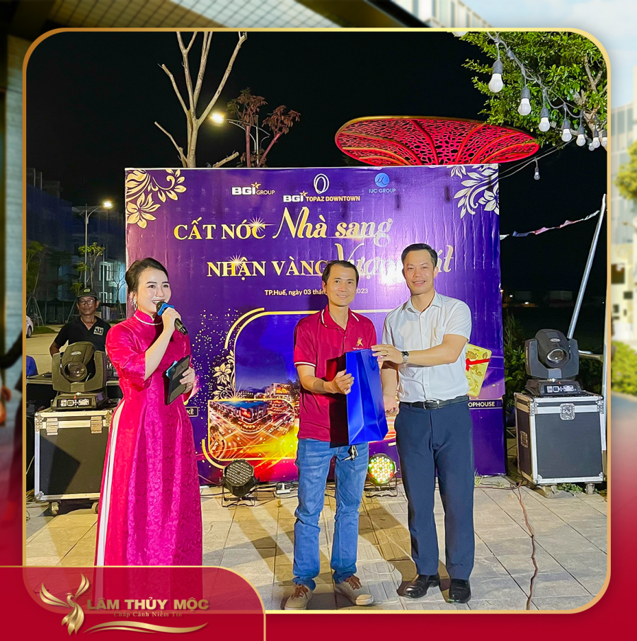 Lâm Thủy Mộc Bùng Nổ Giao Dịch Tại Lễ Cất Nóc & Giới Thiệu Dự Án BGI Topaz Downtown