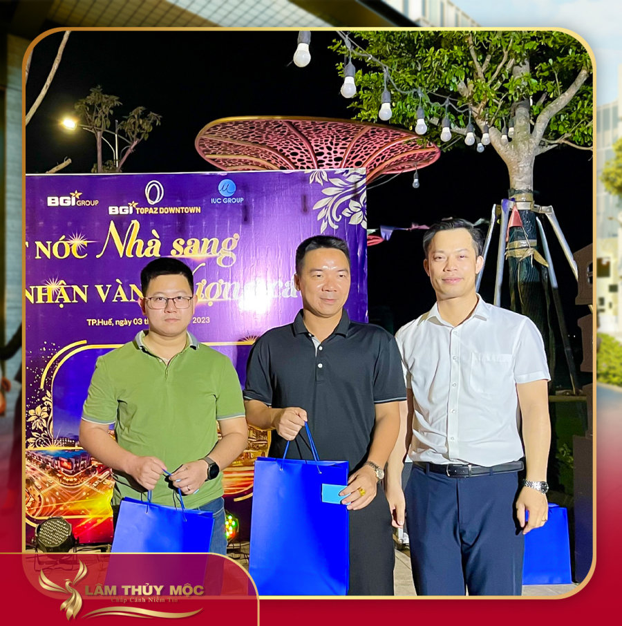Lâm Thủy Mộc Bùng Nổ Giao Dịch Tại Lễ Cất Nóc & Giới Thiệu Dự Án BGI Topaz Downtown