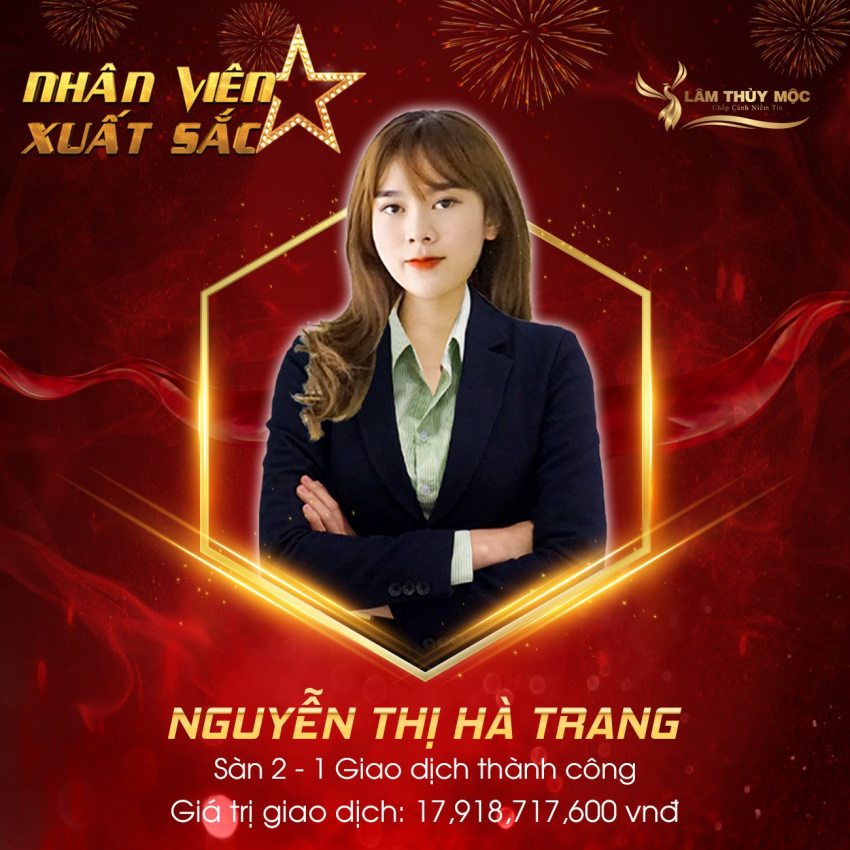 Nguyễn Thị Hà Trang - Nhân viên kinh doanh sàn 2