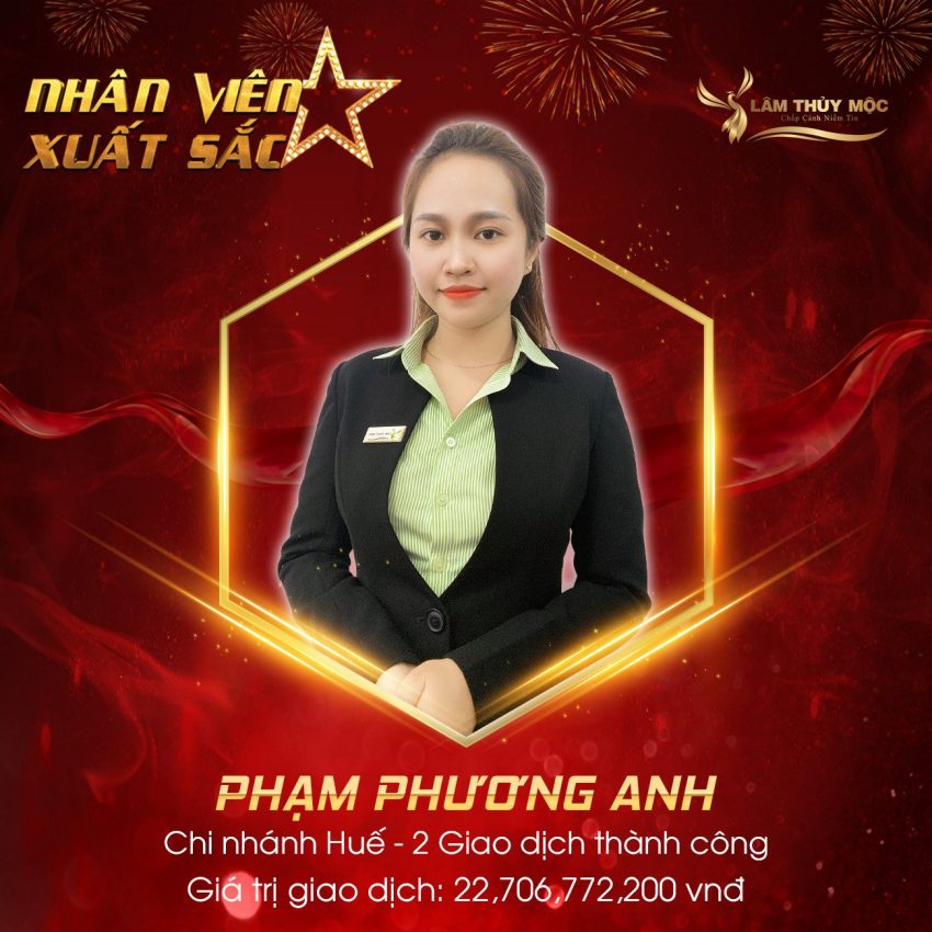Phạm Phương Anh - Nhân viên kinh doanh chi nhánh Huế