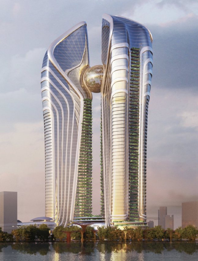 Phối cảnh tháp tài chính 2 tỷ USD tại Đà Nẵng