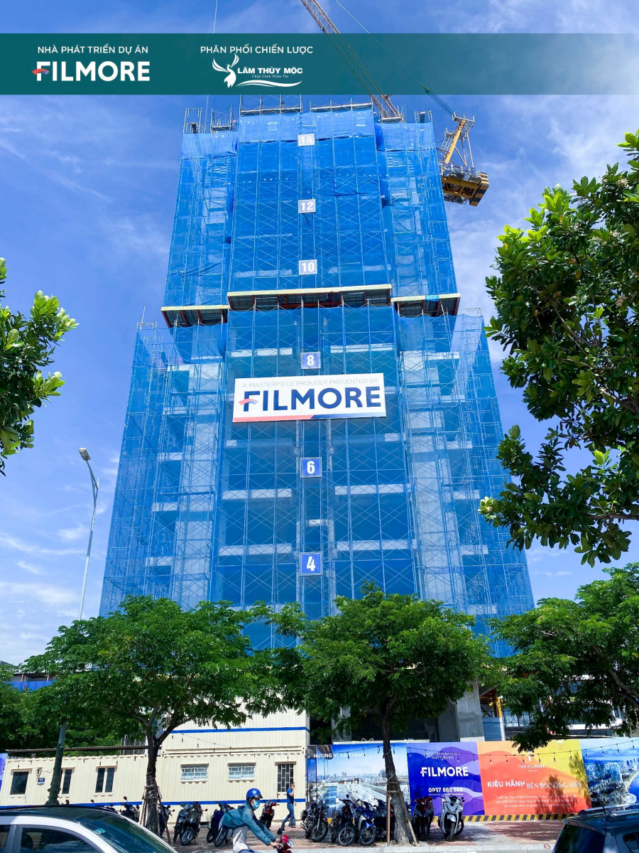 Tiến độ dự án The Filmore Đà Nẵng