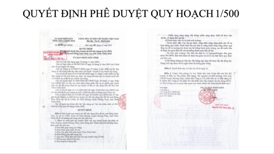 Pháp lý dự án The First Minh Linh Compound minh bạch