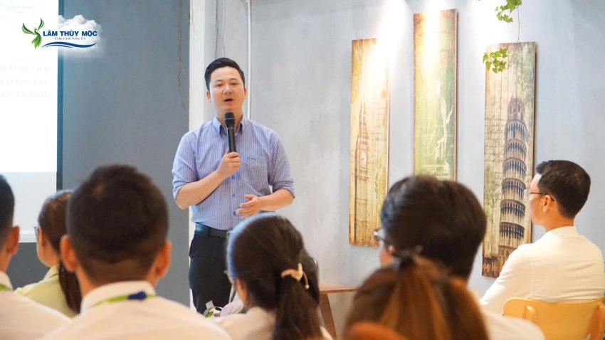 Lễ bổ nhiệm phó giám đốc kinh doanh công ty Lâm Thủy Mộc