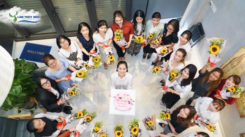 Lâm Thủy Mộc mừng ngày quốc tế phụ nữ