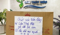 Lâm Thủy Mộc chung tay hướng về đồng bào vùng lũ